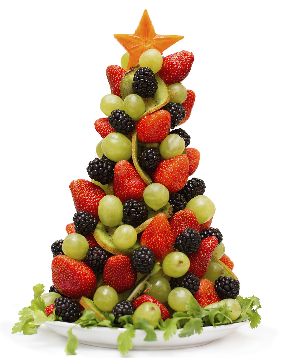 Make your own Fruit Christmas Tree!